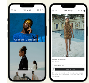 ecommerce mobile app - mobile 1